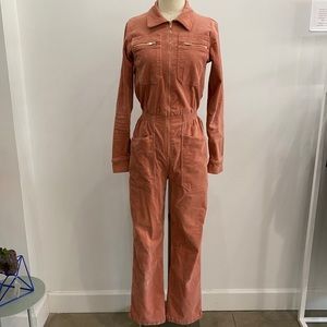 LF Markey Blush Corduroy Boilersuit